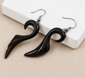 Handcarved Wooden Earrings