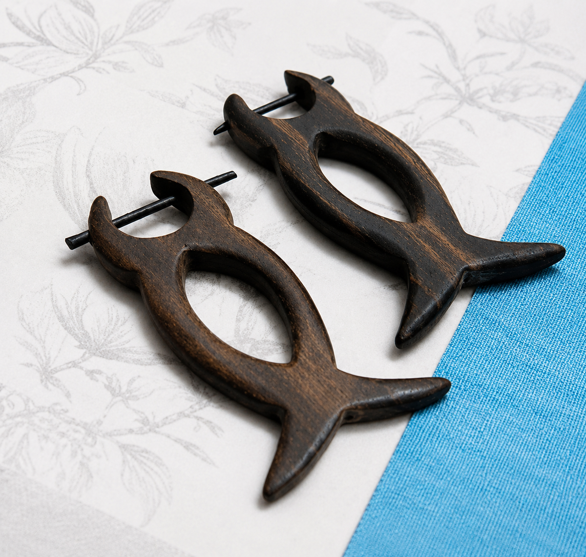 Handcrafted Wooden Earrings