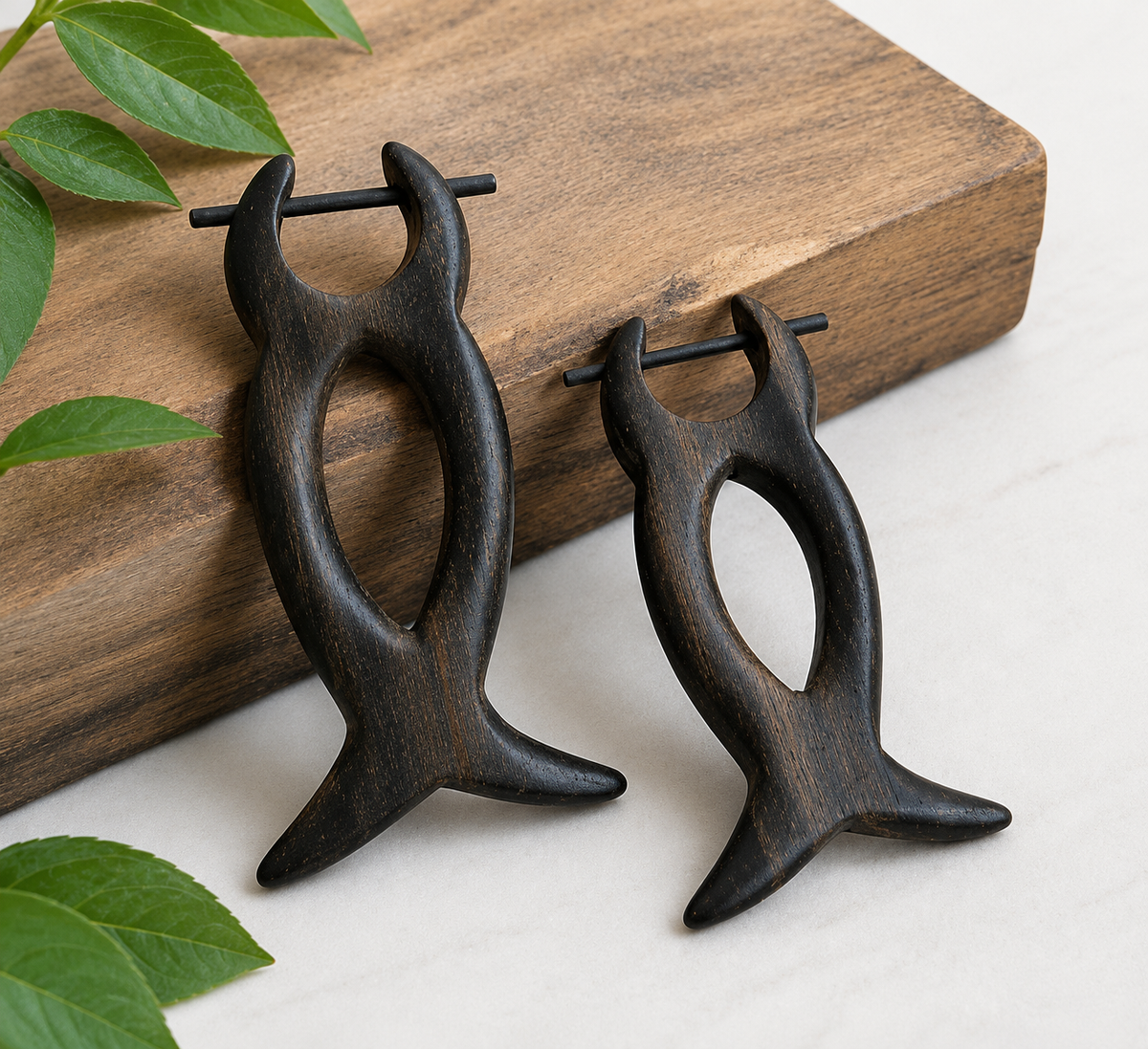 Handcrafted Wooden Earrings