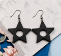 Black Star Cutout Earrings 🖤⭐